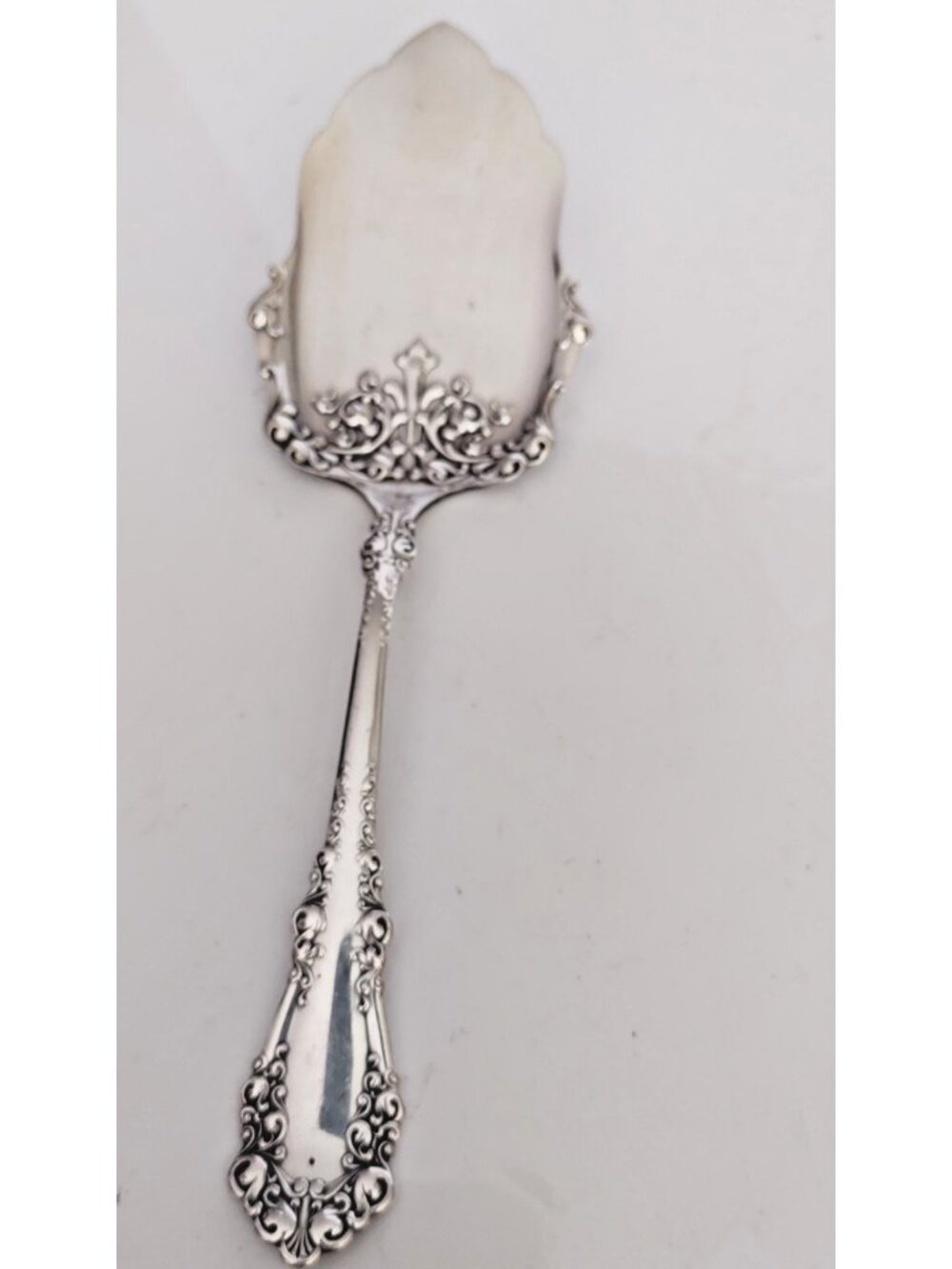 Antique 1847 Rogers Bros. silverplated pastey/berry serving utensil 9 3/4" 1890